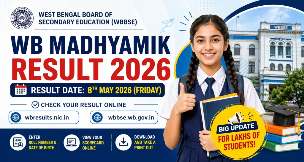 WB Madhyamik Result 2026
